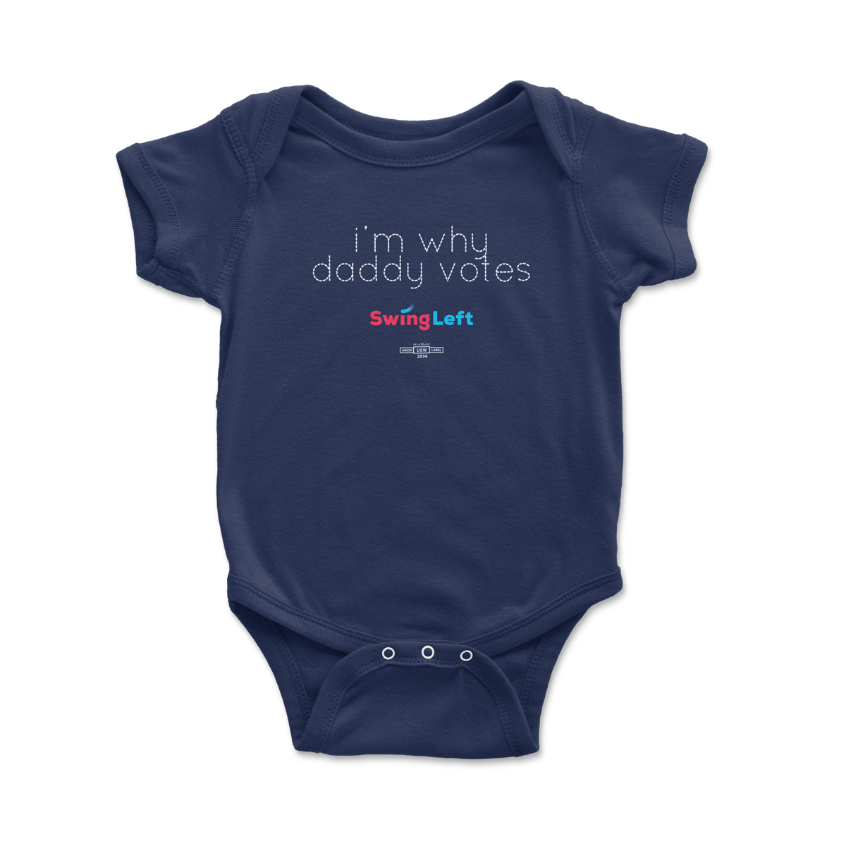 Why Daddy Votes Baby One-Piece