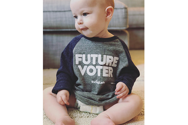 Infant/Toddler/Youth Voter Baseball Tee