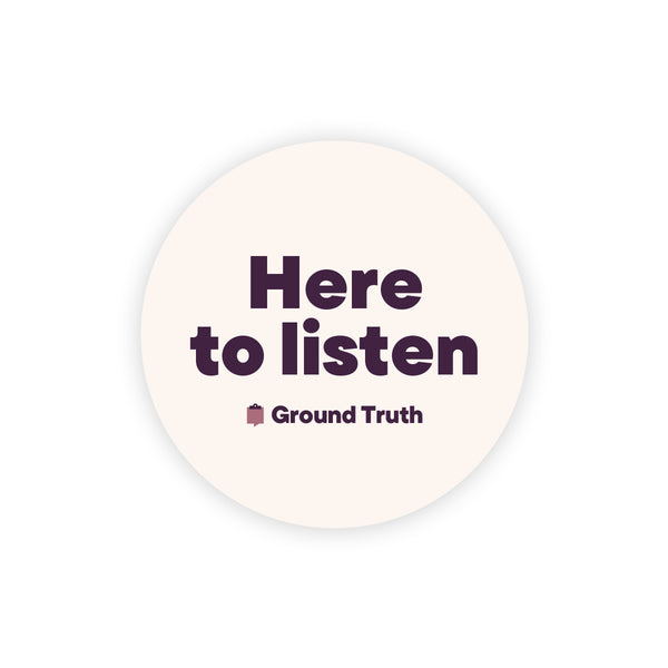 Ground Truth stickers (pack of 20)