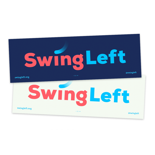 Swing Left Placard