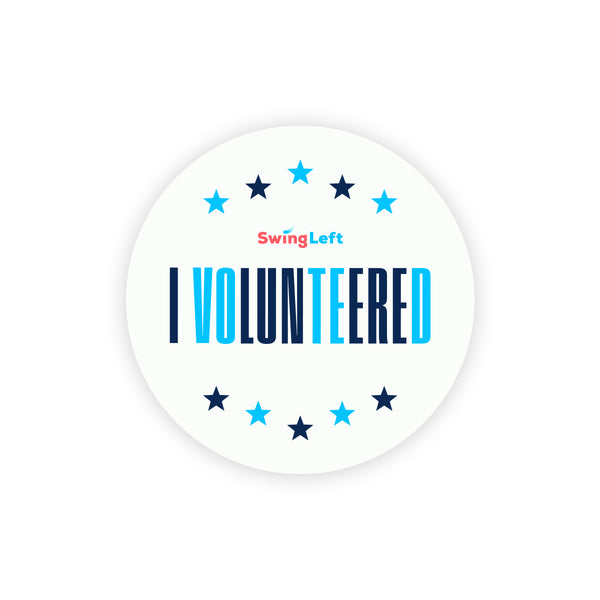 "I Volunteered" Sticker - 10 Pack