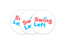 Swing Left Logo Sticker - 10 pack