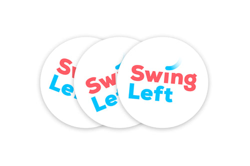 Swing Left Logo Sticker - 10 pack