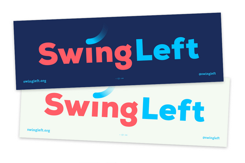 Swing Left Placard